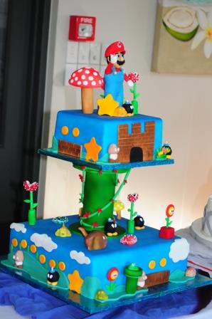Mario Cake Web Page